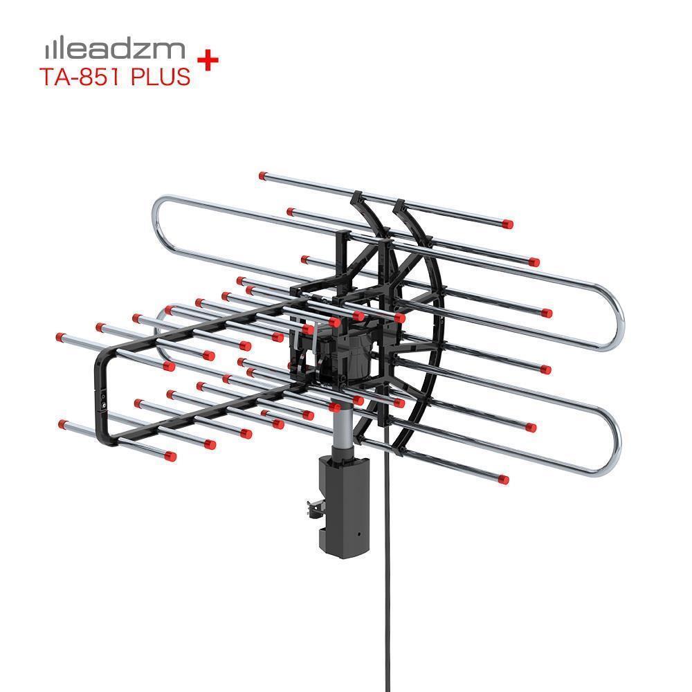 480 Miles Motorized HDTV Antenna 4K 1080P with 360° Rotation