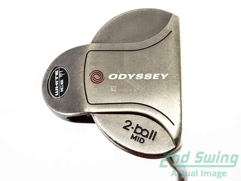 Odyssey White Ice 2-Ball Mid Putter Right-Handed 40.5 Inch Steel Shaft