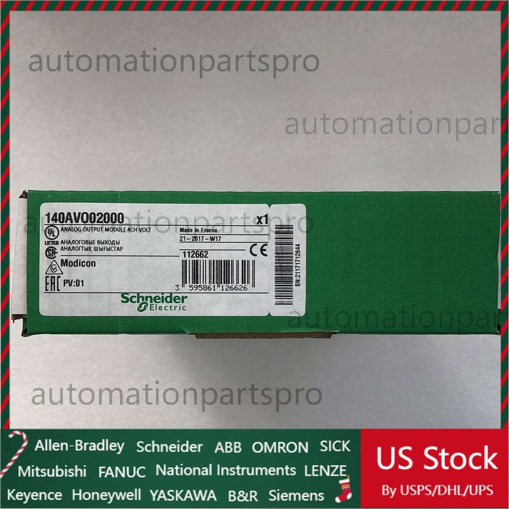140AVO02000 Analog Output Module In Box   US Free TAX