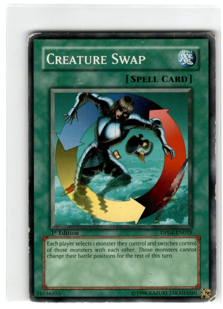 Creature Swap DP04-EN018 Zane Truesdale 1st Edition Rare YuGiOh Card  