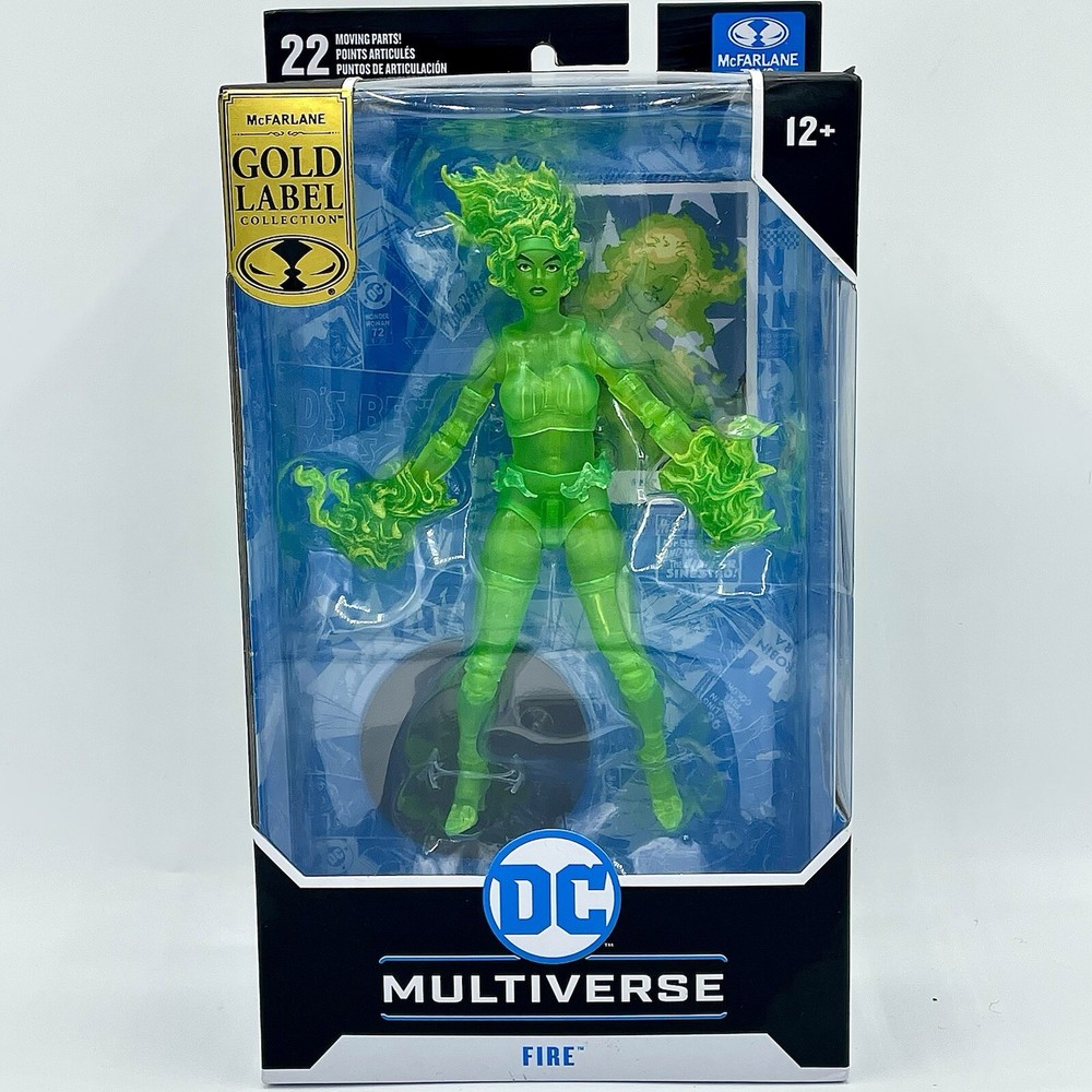 Mcfarlane Dc Multiverse Fire GOLD LABEL Collection 7” Figure  SEALED