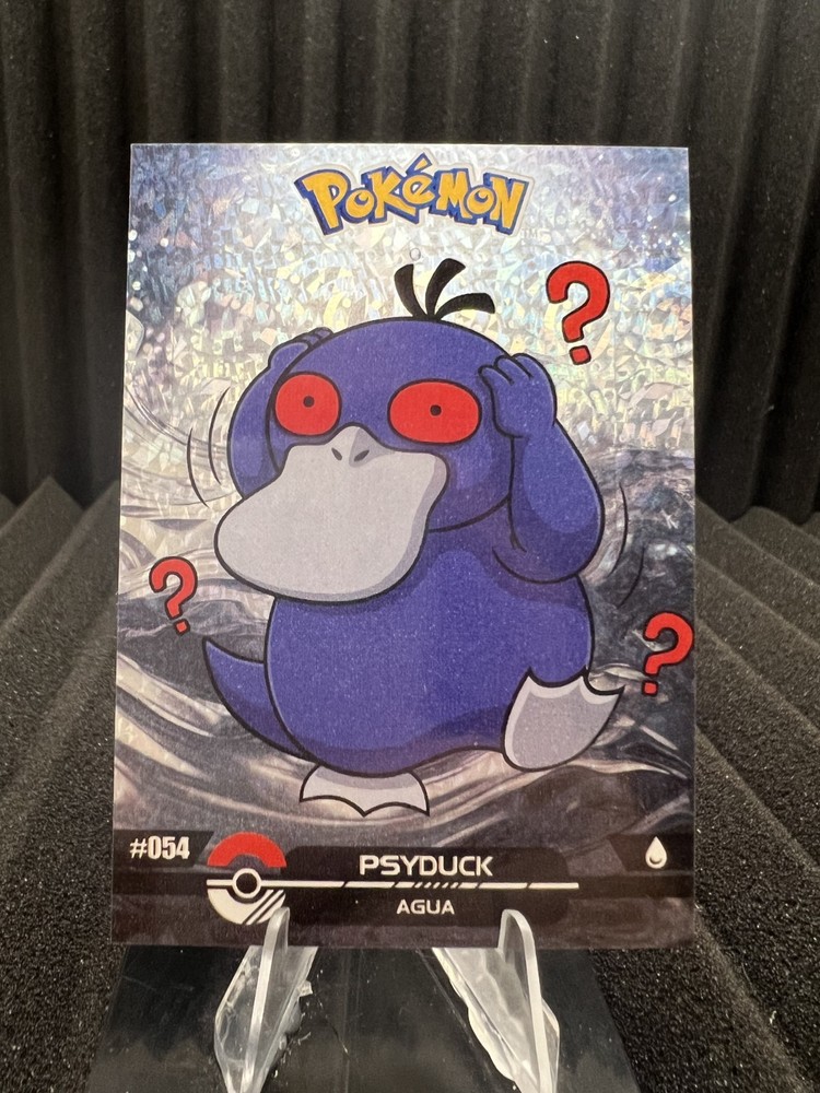 Psyduck #54 - Cracked Ice Holo - Crystal Dark Black 2025 - Pokemon Card