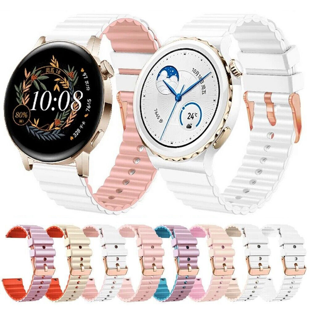 Durable Silicone Band Strap for Garmin Vivoactive 3 HR Venu SQ/2 Plus Forerunner 245 645