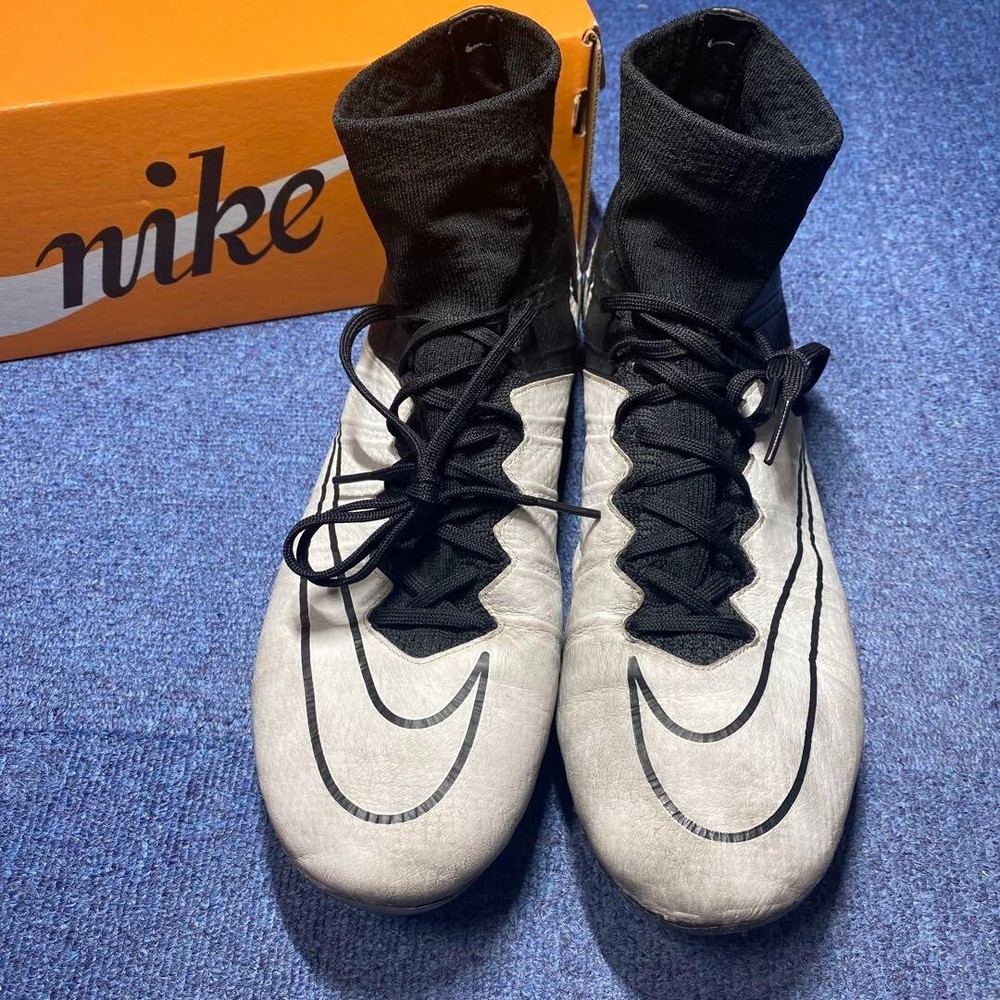 Nike Mercurial Superfly Leather FG 747219-001 US 9 27cm Rare Soccer Cleats F/S