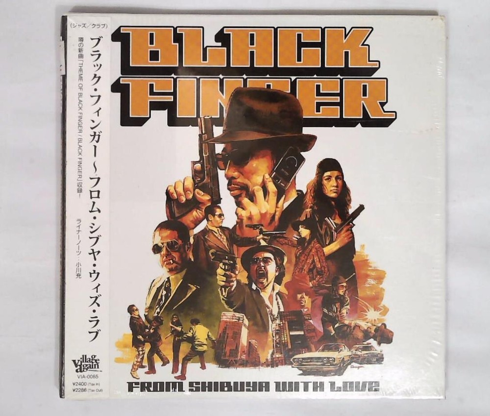 Black Finger – From Shibuya With Love VIA-0065 JAPAN CD, Compilation OBI SEALED