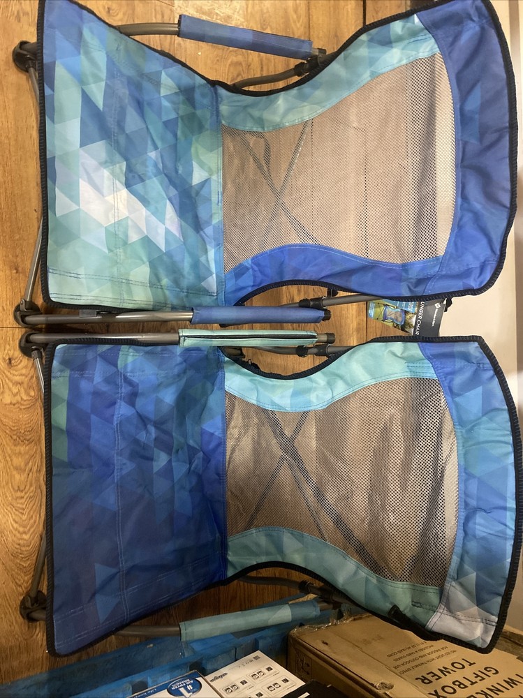 Members Mark Low Profile 2pc Lounge Chairs Light Use Patio Set-image