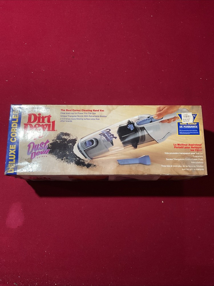 Dirt Devil Dust Devil Deluxe Handheld Vacuum