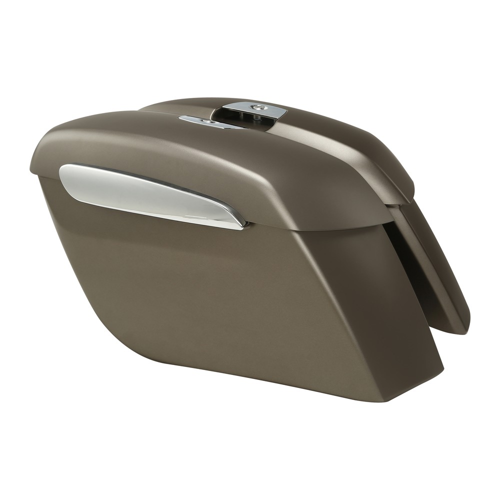 Hard Saddlebag Fit For Indian Challenger Chieftain Dark Horse 19-24 Bronze Smoke