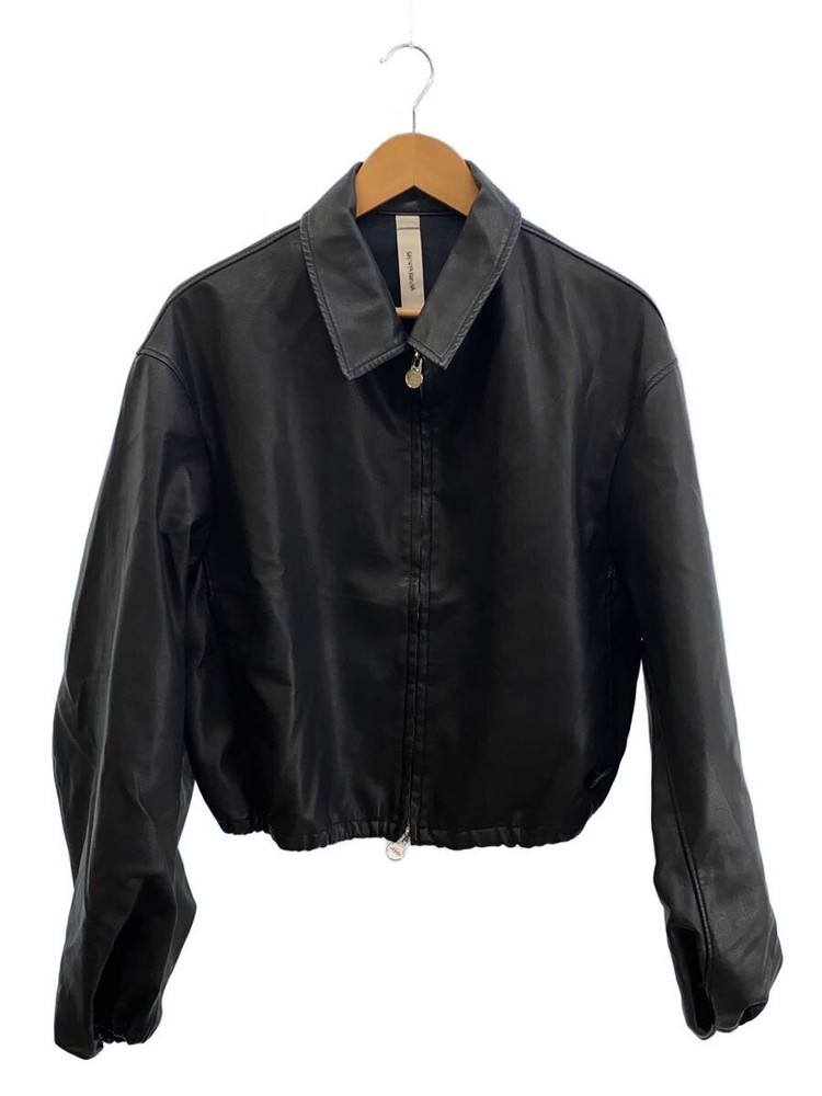 Shinya Kozuka Leather Jacket Blouson/M/ Leather/Blk/2502Sk11Tb// 3368