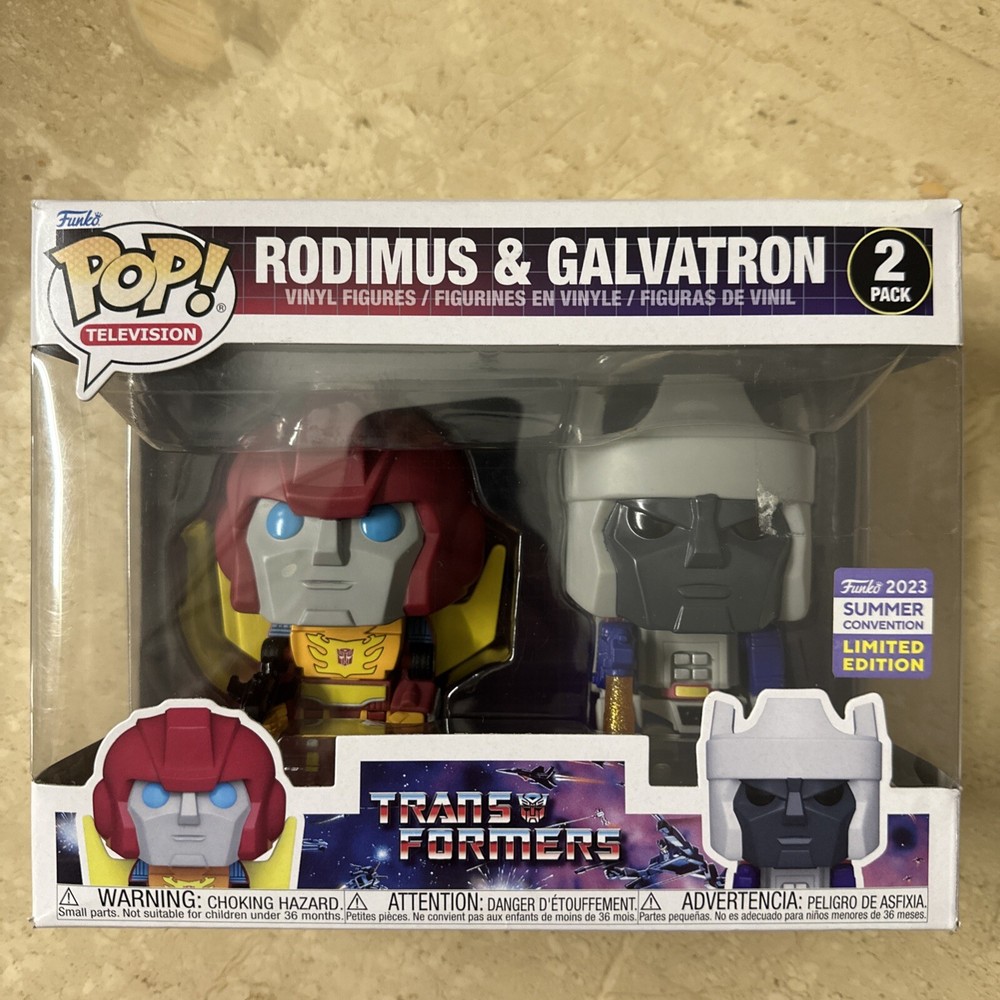 Funko Pop! Vinyl: Transformers - Rodimus & Galvatron - 2 Pack (SDCC) - GameStop