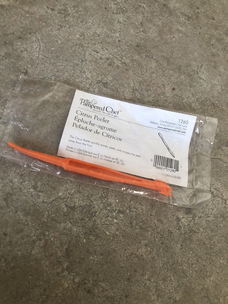 Pampered Chef Citrus Peeler New In Package Model 1260  