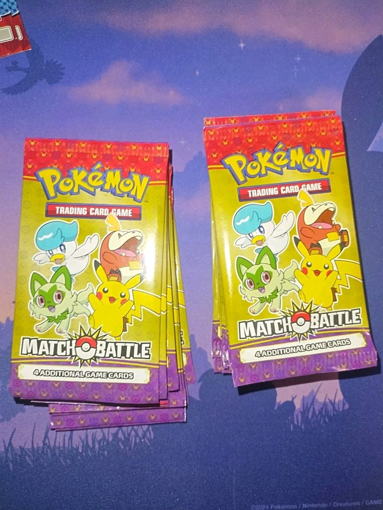 Pokemon McDonald's 2023 TCG Match Battle Lot of 12  Packs Sealed