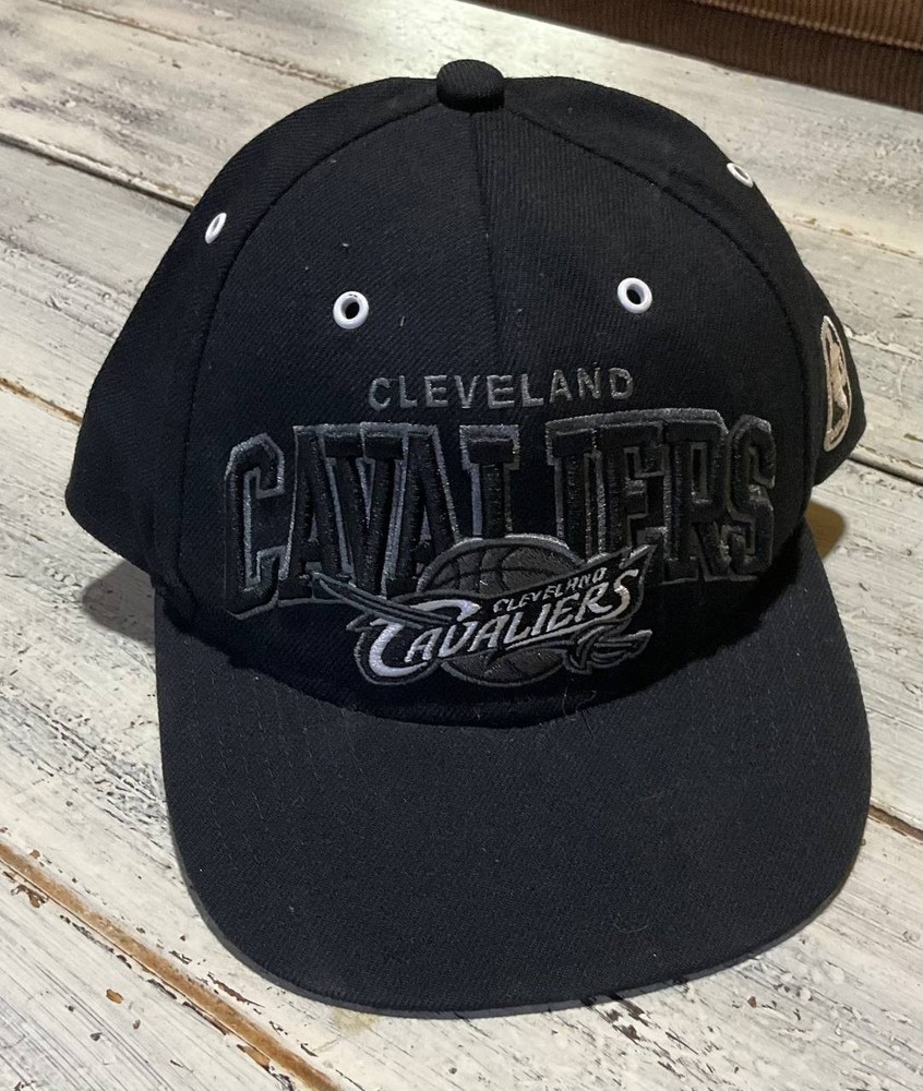Cleveland Cavaliers Mitchell & Ness Snapback Hat Cap Wool One Size NBA Black