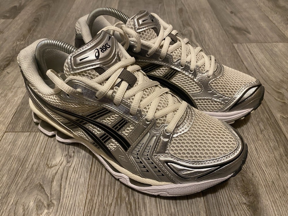 Size 7.5 - ASICS Gel Kayano KITH JJJJound 14 Silver Cream