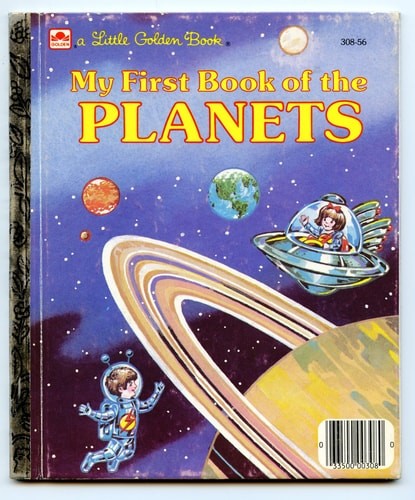 My first book of the planets (A Little golden book) by Winthrop, Elizabeth, Acce