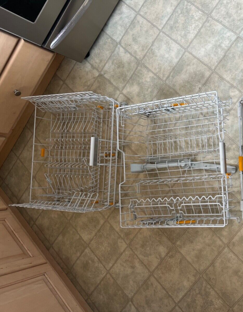 Miele Premium Stainless Steel Deluxe Dishwasher Rack Set Top & Bottom