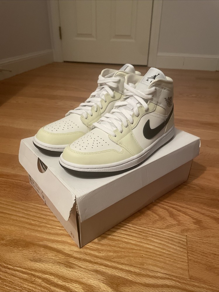 Wmns Air Jordan 1 Mid 'Coconut Milk' Size 9.5 wmns / 8 mens SKU: BQ6472 121