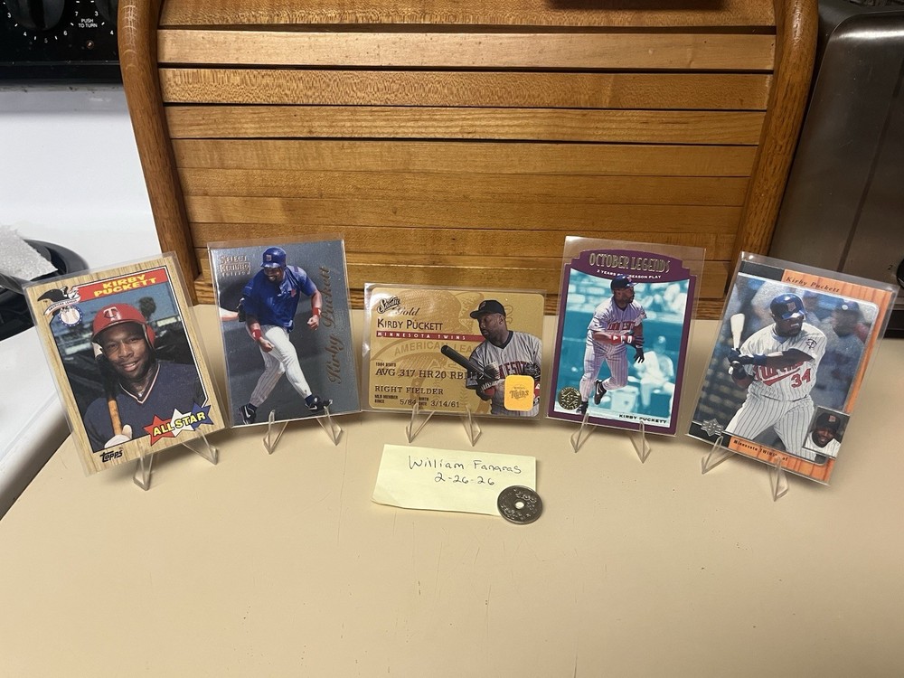 86 Card Lot Of Kirby Puckett! No Duplicates