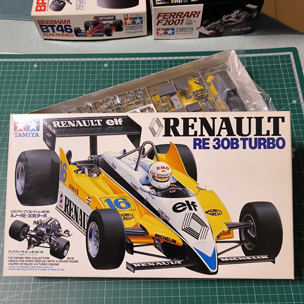 Tamiya 1/20 Renault Re-30B Turbo Grand Prix Collection No.18