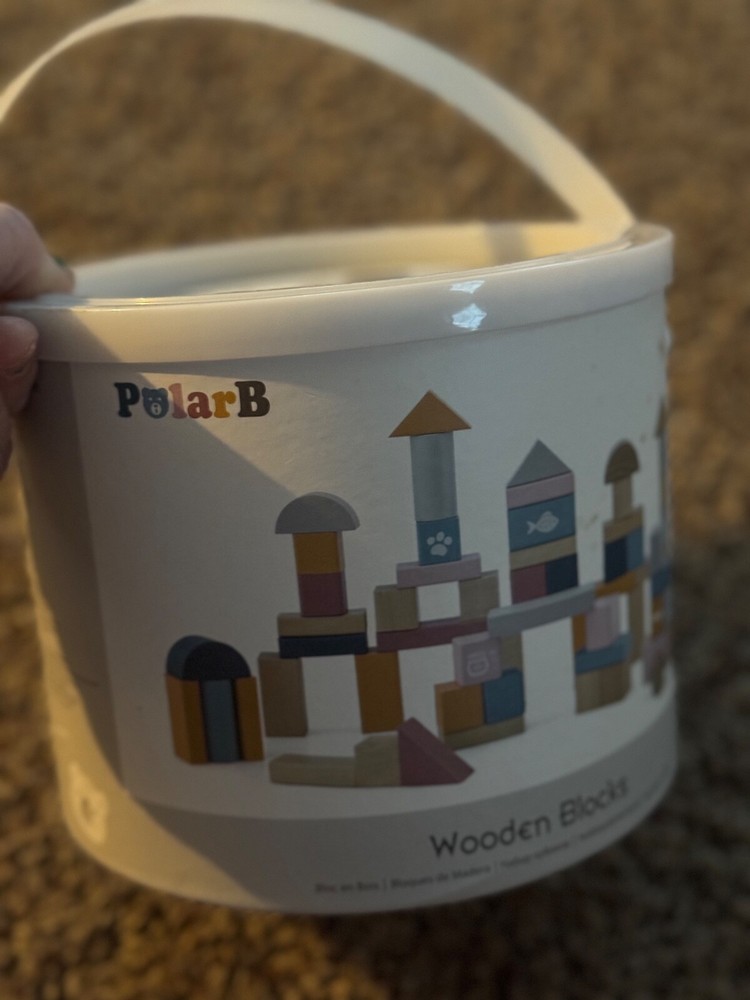 waleed wooden block set new unopened