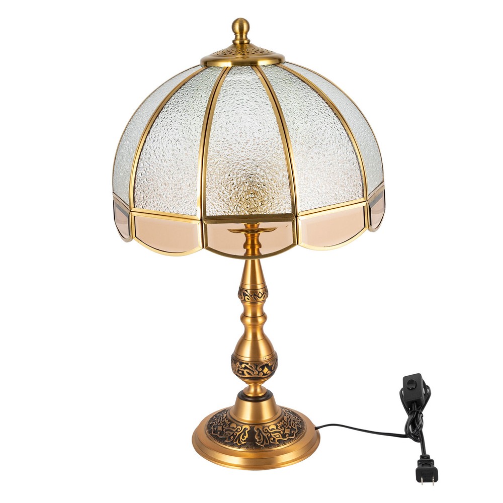 110V Elegant Table Lamp Table Desk Reading Light For Small Space Bedroom Home