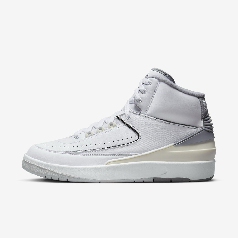 Air Jordan 2 Retro ‘White Cement’ White Sneakers, Size 13 BNIB DR8884-100