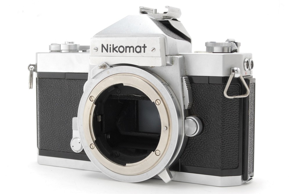 Nikon Nikomat FTN Silver 35mm SLR Film Camera [Near MINT] From JAPAN