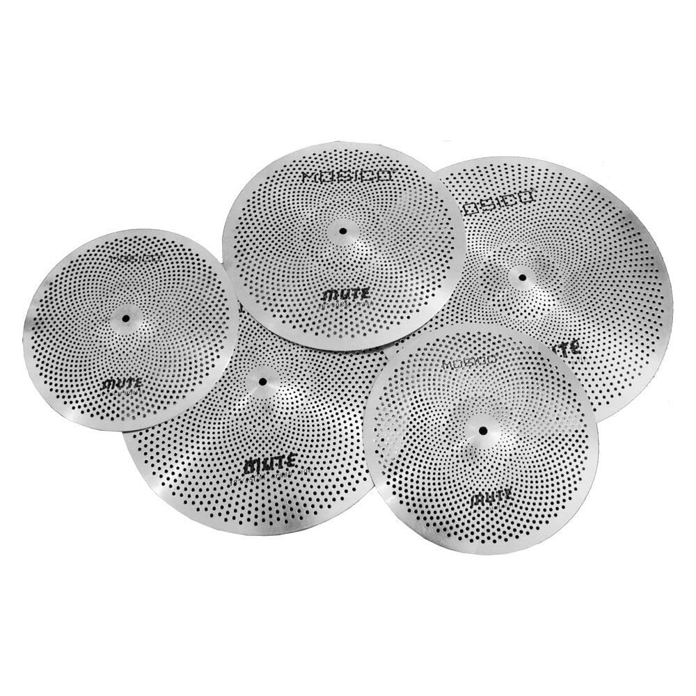 Low Volume Cymbal Pack Mute Cymbal Set 14'Hihats+16
