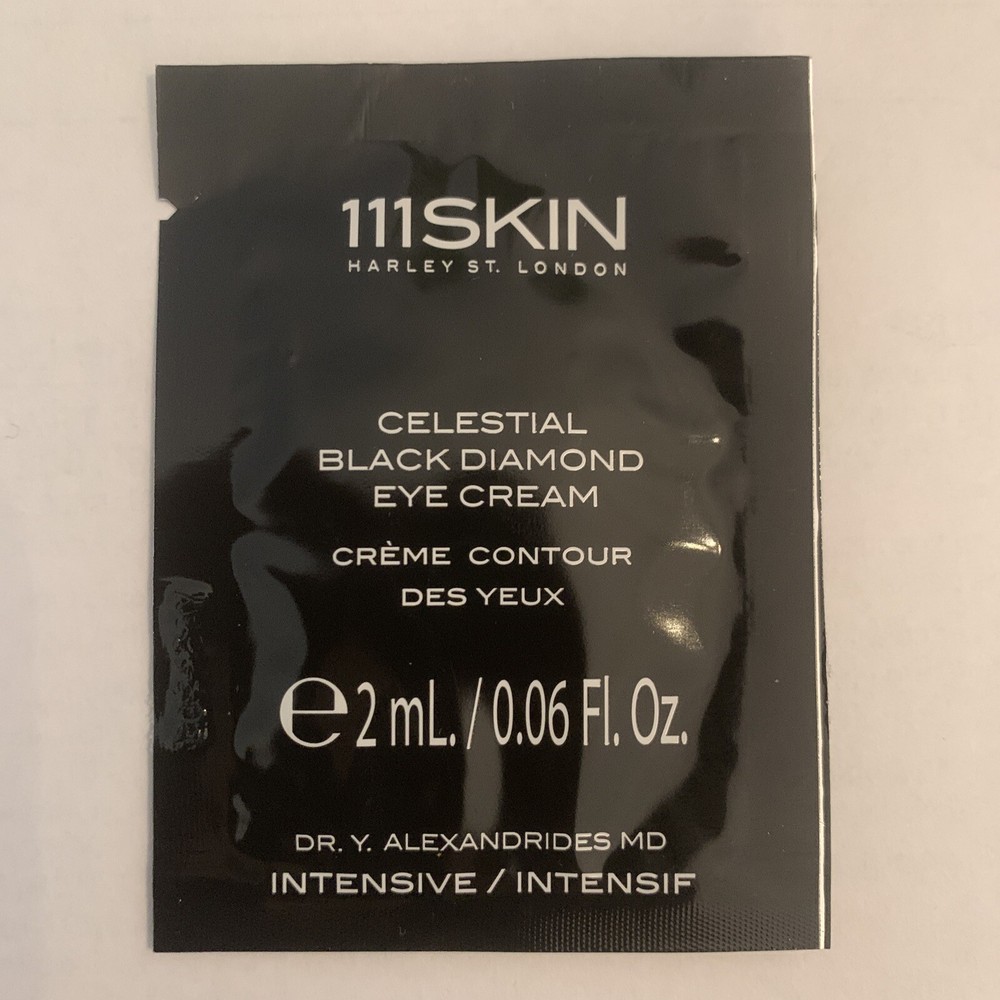 111SKIN CELESTIAL BLACK DIAMOND EYE CREAM Sample 2ml/0.06fl oz $50 VALUE SEALED