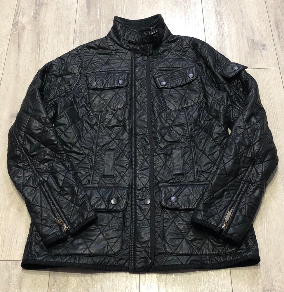 BARBOUR CARBON INTERNATIONAL POLARQUILT Jacket  Womens UK 10