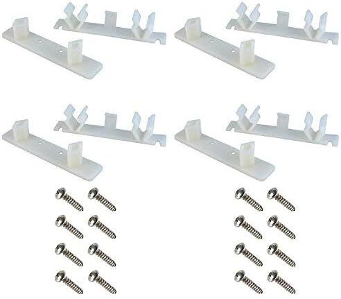 False Front Cabinet Clips 2 Sets with Screws and Instructions by Tenn-Tex