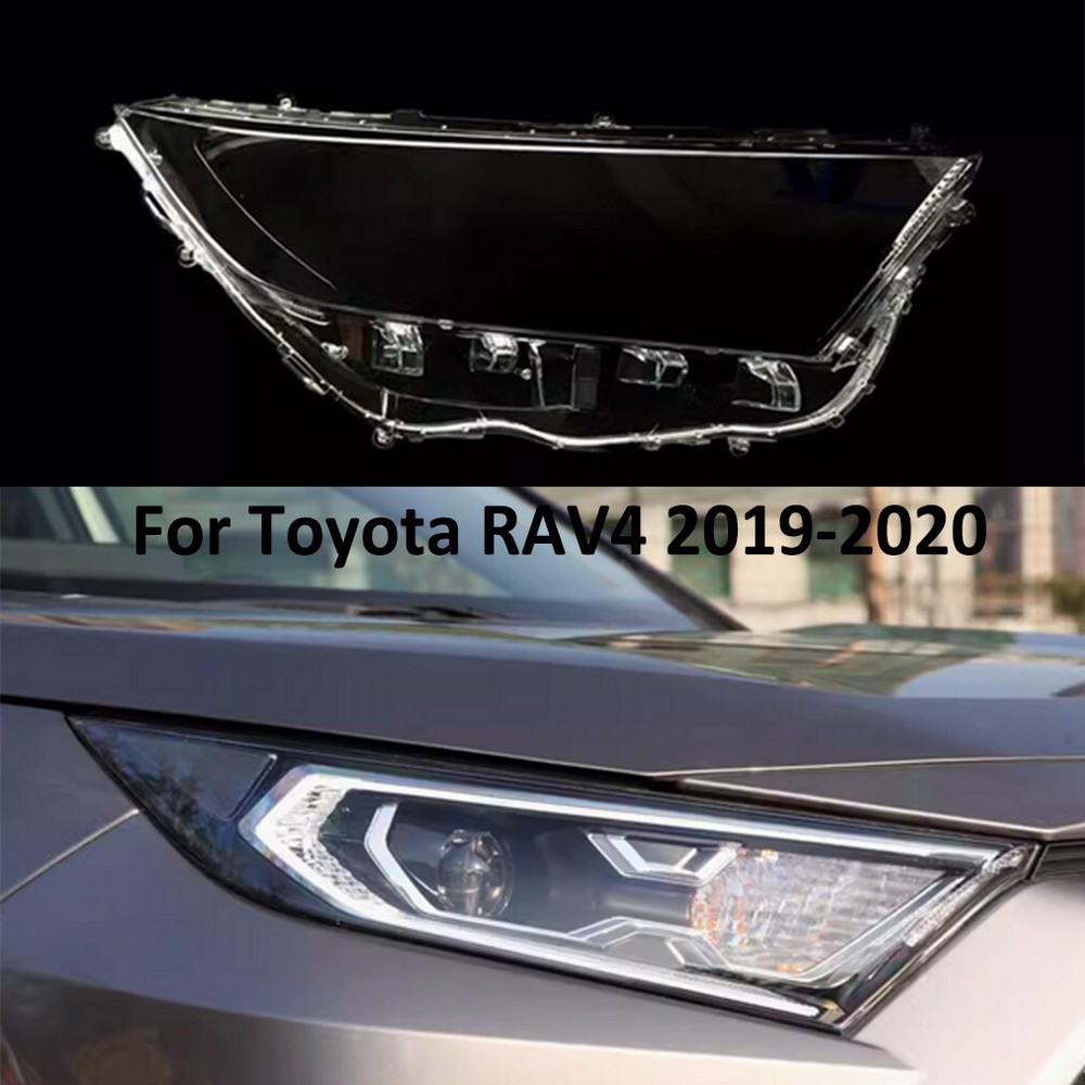 2019-2020 Toyota RAV4 Right Front Headlight Cover Lens Replacement