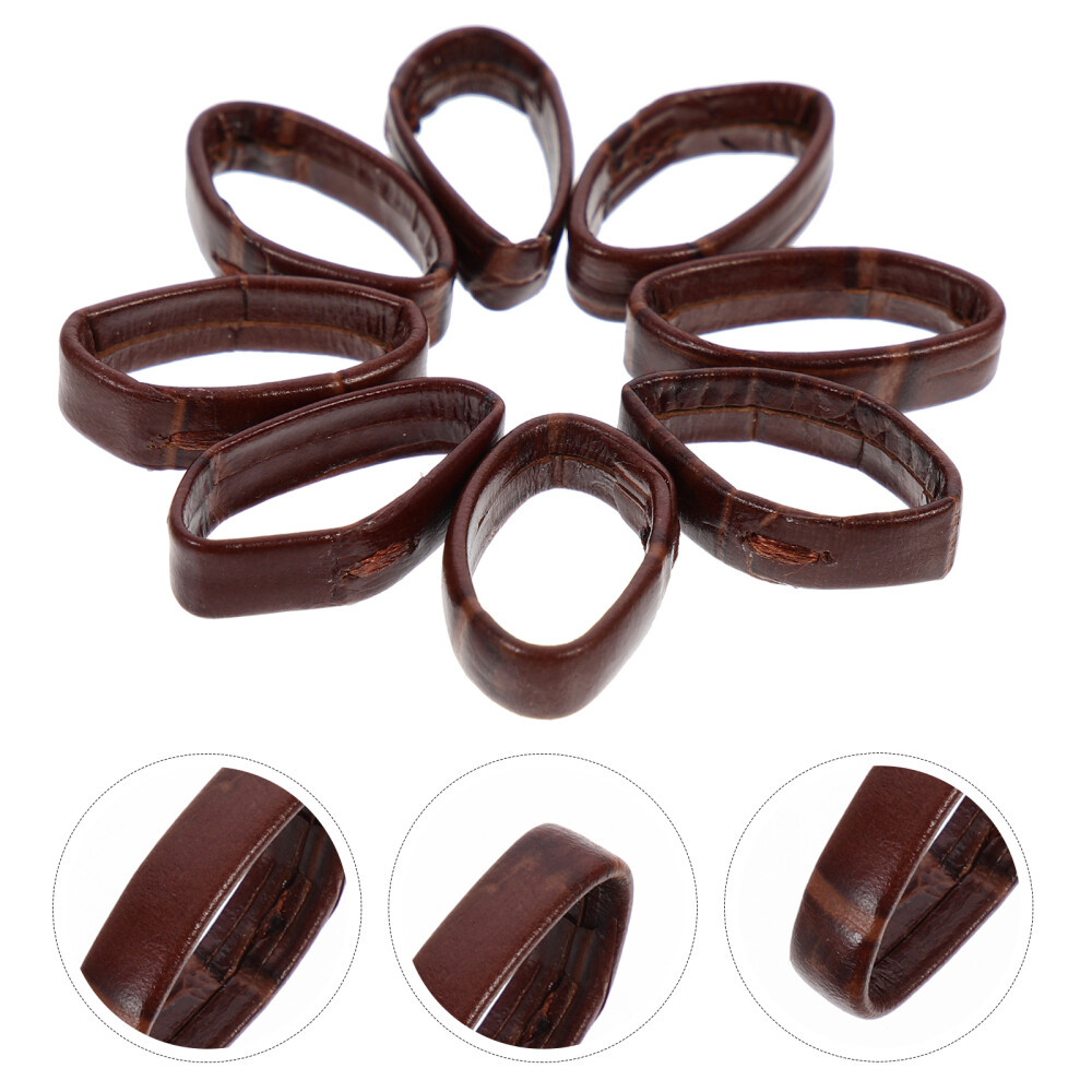 10pc Watch Strap Keeper Replacement Rings for Band Accessories Attachments