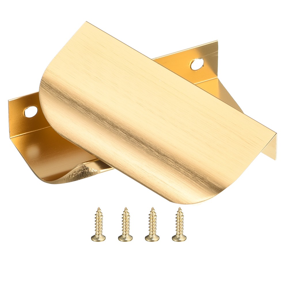 10 Pack Finger Edge Pull Furniture Drawer Handles 2.5