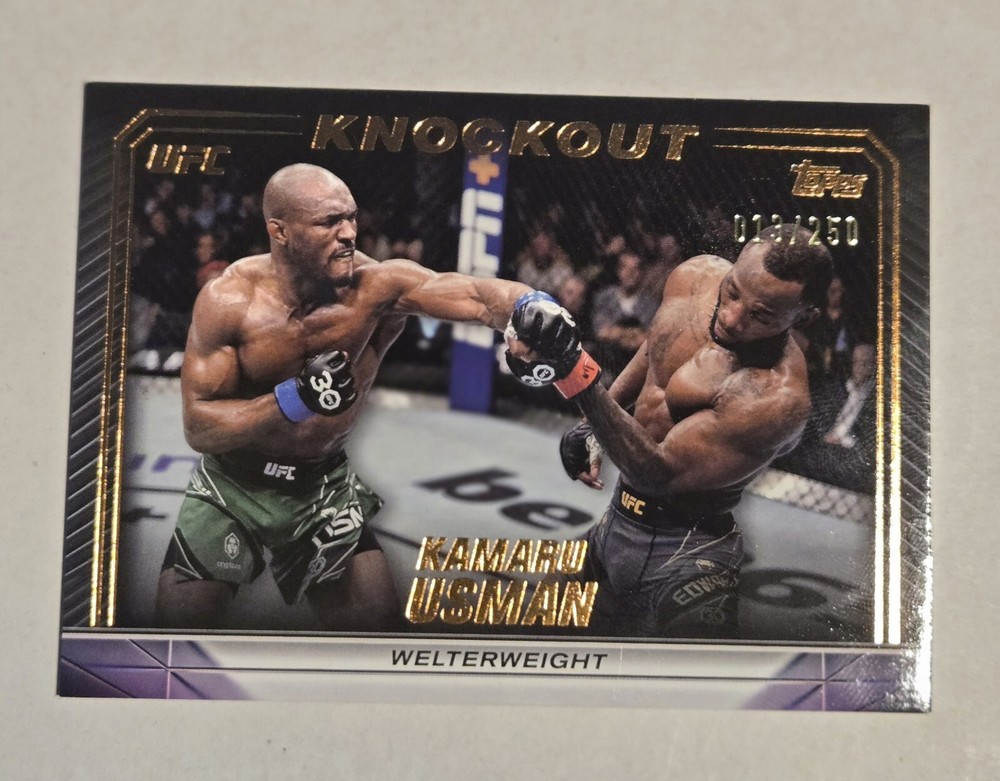 2024 Topps UFC Knockout Bronze Kamaru Usman /250