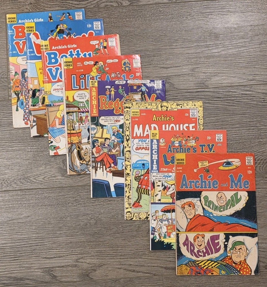 Archie Series Comics LOT OF 8 WOW See Description
