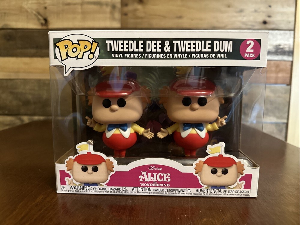 Funko Pop Tweedle Dee and Tweedle Dum Alice in Wonderland Collectible