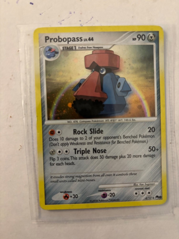 Probopass POP Series 8 Holo Promo 4/17 MP Pokemon TCG Card