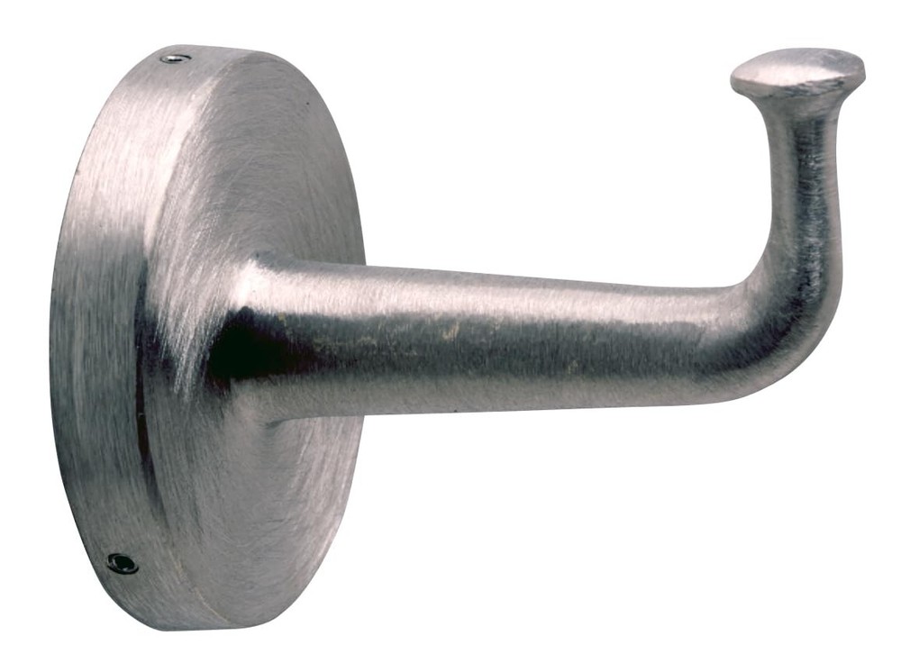 2116 Heavy-Duty Clothes Hook with Concealed Mounting, 3-7/16