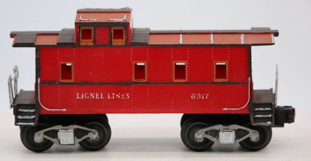Vintage Lionel O Gauge 1:48 Postwar Caboose 6017 Custom Hand Painted