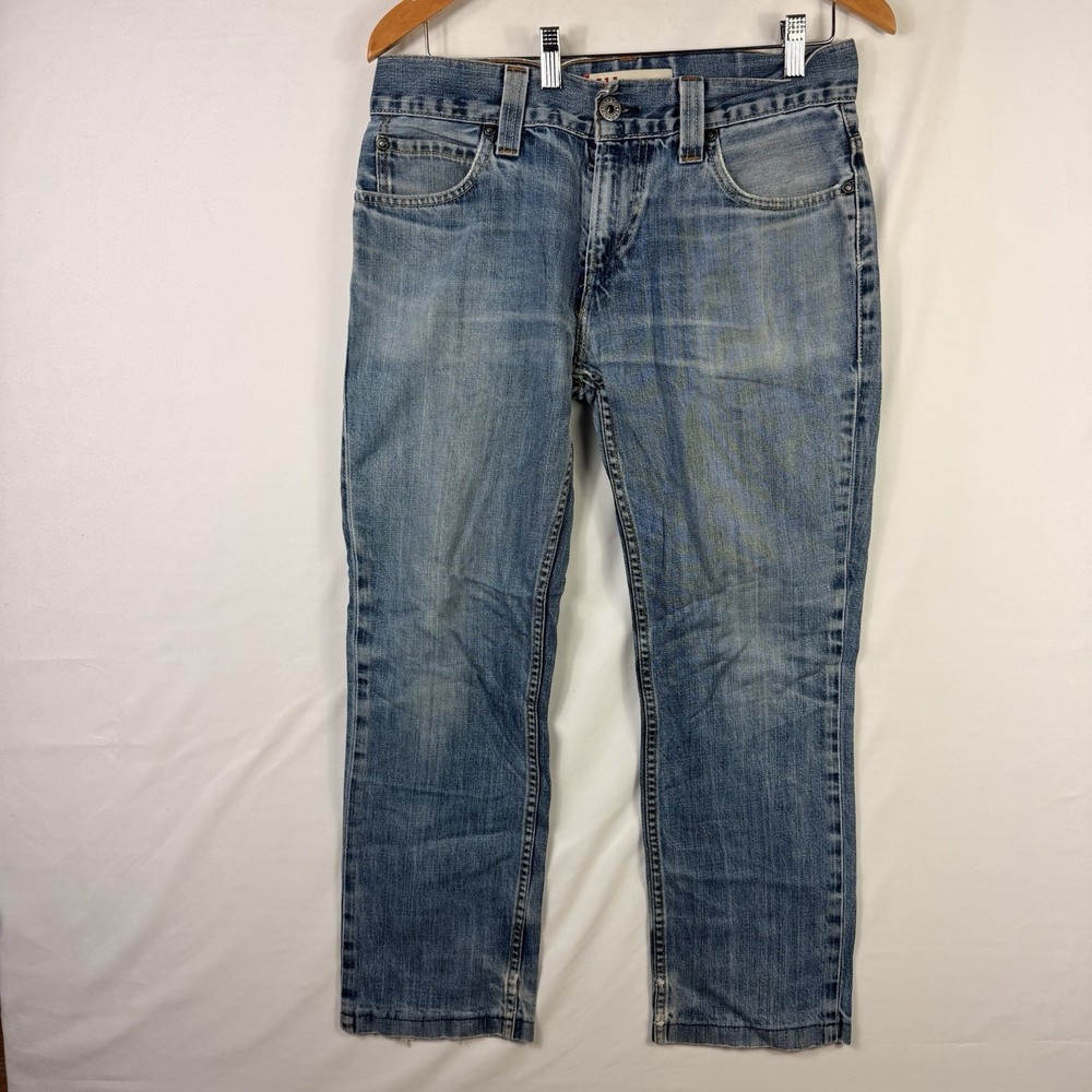 Levi's 511 Jeans Men's 33x30 Slim Fit Straight Leg Blue Light Wash Denim