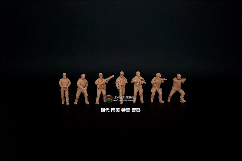 3D printed 1/72 South America 