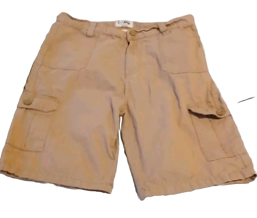 Copper Denim Boys Tan Shorts Size 14 Preppy Church School Summer