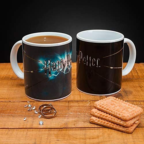 Harry Potter Magic Color Change Wand Mug Gift Set