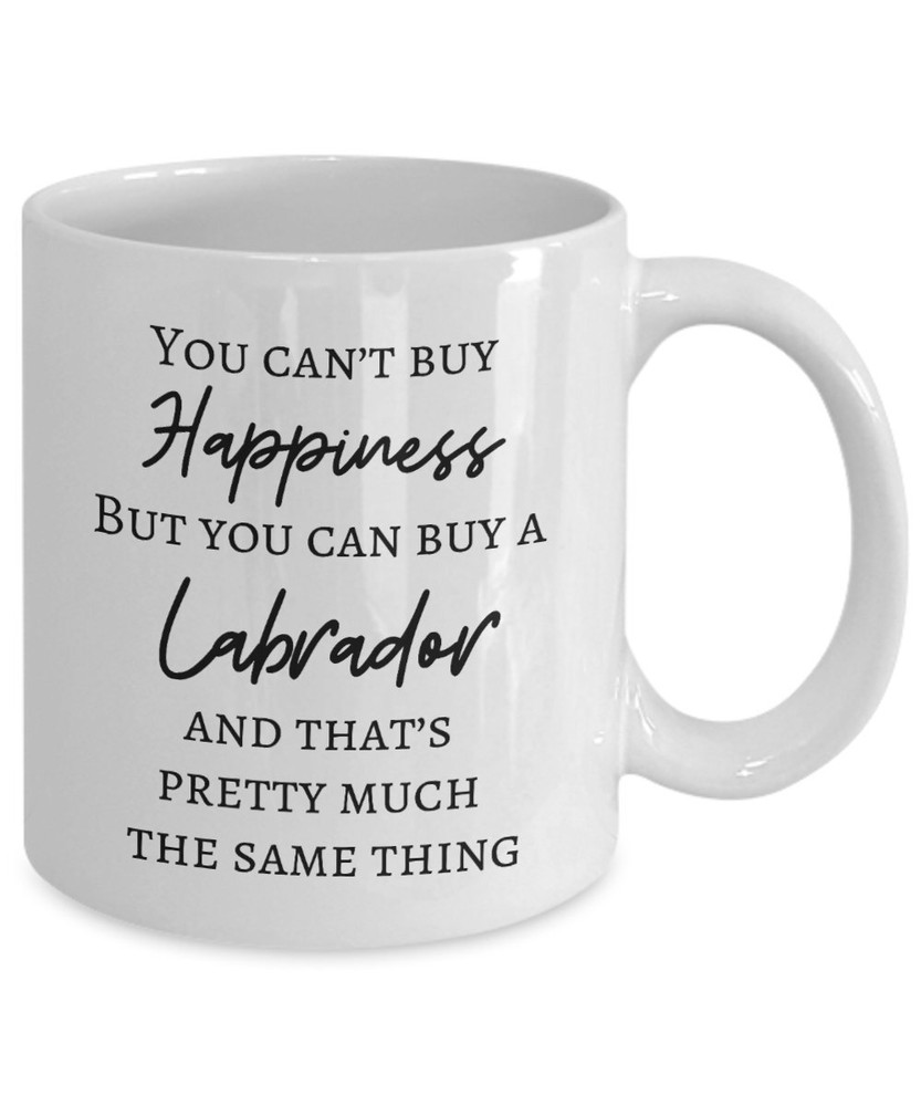 Labrador Retriever Themed Coffee Mug Gift for Dog Lovers and Pet Parents