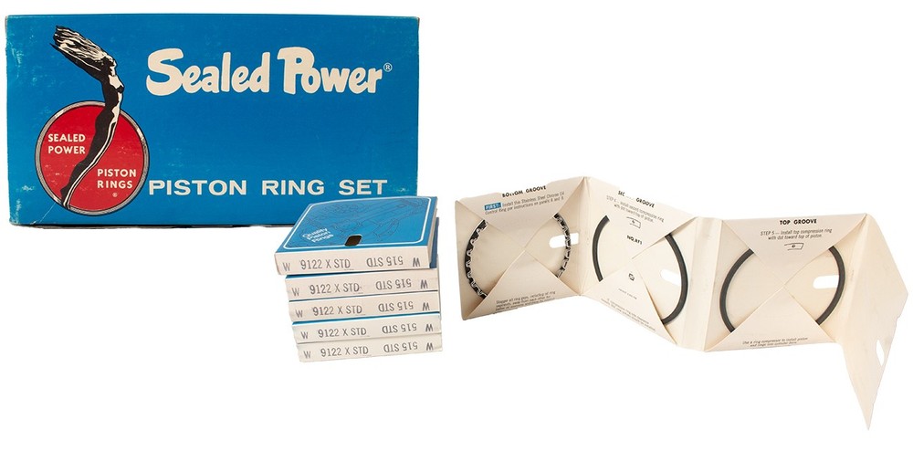 Sealed Power Piston Ring Set 64-65 Chevrolet Chevelle 63-65 GMC G1000 Series 666