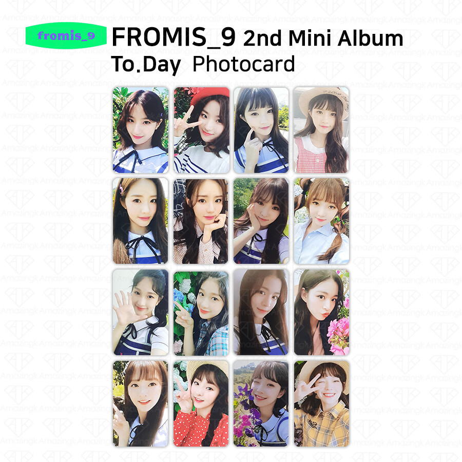FROMIS 9 2nd Mini Album To Day Official Photocard Member Set KPOP-image