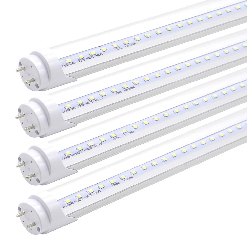 2FT LED Tube Lights, 8W(25W Fluorescent Bulb Replacement) LED Tube Light Fixt...