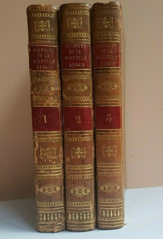 1820 Essai sur l'histoire  de la nouvelle Russie. Gabriel de CASTELANAU
