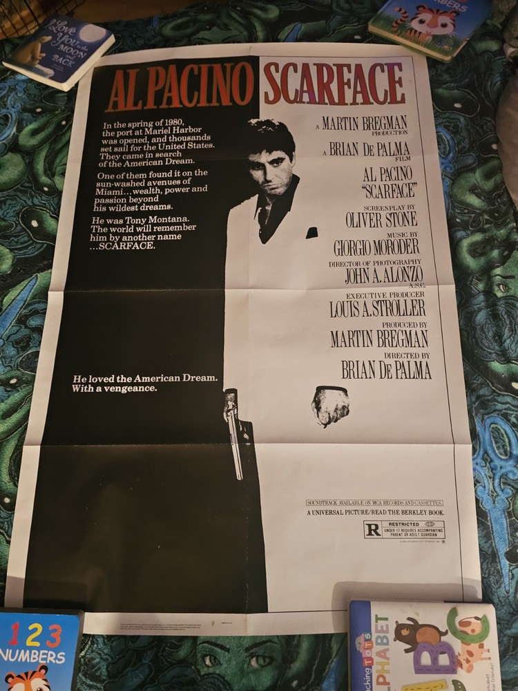 Scarface Folded / Rolled Movie Poster